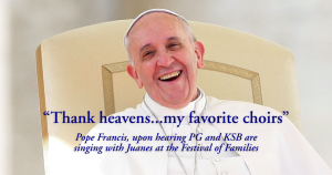 Pope Francis - KSB & PG