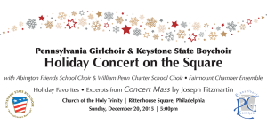 Holiday Concert 2015 - December 20