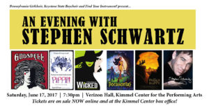 An Evening with Stephen Schwartz